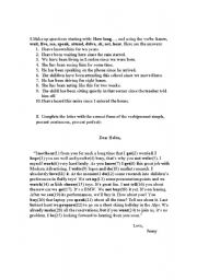 English Worksheet: Present perfect