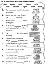 English Worksheet: Numbers