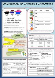 Comparison: Adjectives/Adverbs