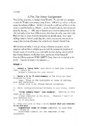 English Worksheet: Fairy Tale Crime