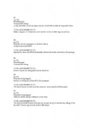 English Worksheet: 