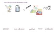 English Worksheet: safety at home