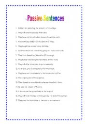 PASSIVE VOICE