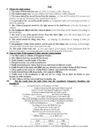 English Worksheet: Dangerous minds