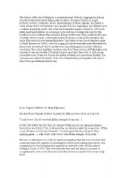 English Worksheet: sister euphrasia