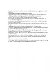 English Worksheet: Jobs and explanation