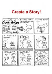 English Worksheet: Create a Story!