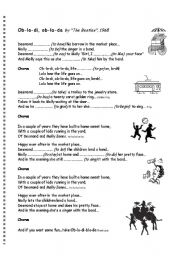 English Worksheet: Present Simple with obladi oblada by the Beatles