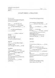 English worksheet: Avril Lavigne - My Happy Ending