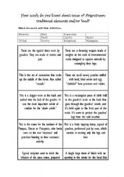 English Worksheet: Tradition Day in Argentina