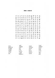 English Worksheet: Horton Hears a Who Wordsearch