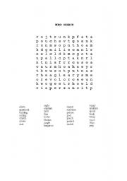 English worksheet: Horton Hears a Who Wordsearch