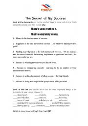 English worksheet: expressions