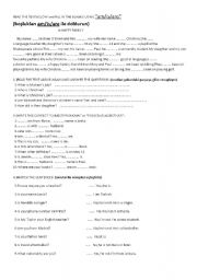 grammar worksheet