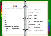 English Worksheet: TO BE 