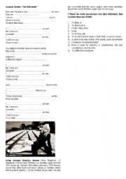 English worksheet: Amanda Jenssen 