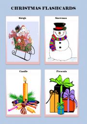 Christmas Flashcards3