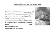 English Worksheet: Little Red Riding Hood