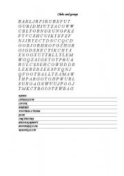 English Worksheet: clubs