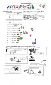 Possessive adj and demonstratives