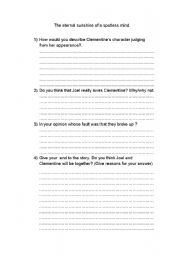 English worksheet: 