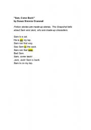 English Worksheet: ws
