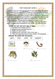 English Worksheet: simple past tense