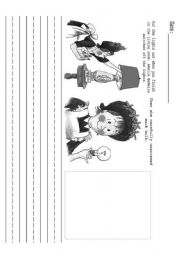 English Worksheet: Making Predictions with Amelia Bedelia