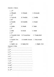 English worksheet: MONTHS AND DAYS OF THE WEEK  Worksheets  