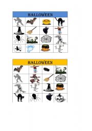 HALLOWEEN BINGO