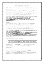 English worksheet: Sunshine song - Jason Mraz