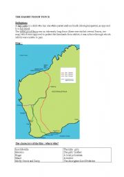 English Worksheet: Australian Aborigines. The rabbit proof fence