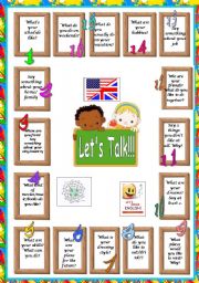 Lets Talk-Board Game