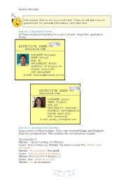 English Worksheet: Personal information