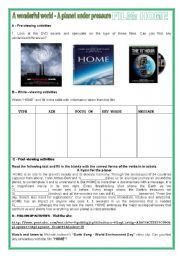 English Worksheet: Movie 