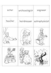 English Worksheet: Jobs(1) 