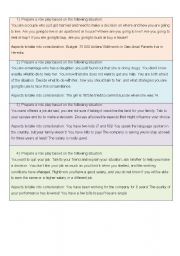 Role Plays: Making Decisions-Ready to use cards