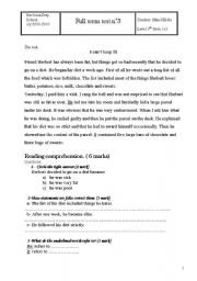 English Worksheet: evaluating 9th formers