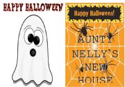 English Worksheet: Halloween Story - Minibook