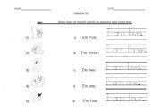 English worksheet: Summative Test