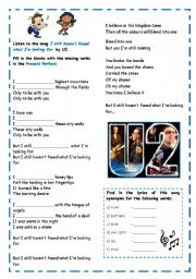 English Worksheet: Present Perfect