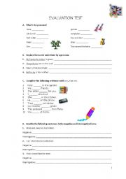 English Worksheet: to be, personal pronouns