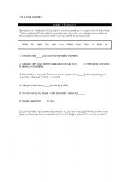 English Worksheet: polywords