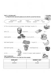 English worksheet: just worksheet
