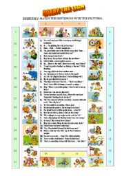 English Worksheet: roary the awkward lion games