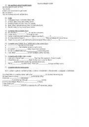 English worksheet: Business English