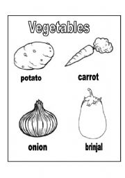 English worksheet: Vegetables