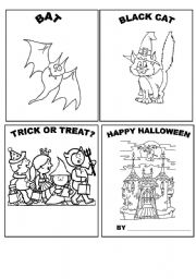 Halloween Mini Book Part II