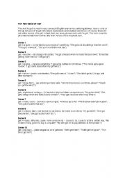 English worksheet: Use of get