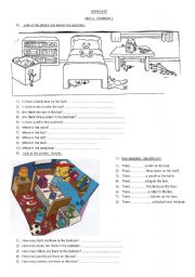 English Worksheet: Prepositions